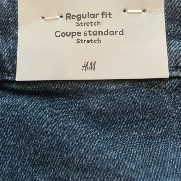 Mens H&M Blue Dark Wash Regular Fit Jeans Size 29x30 - Picture 9 of 9